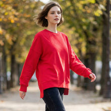 Load image into Gallery viewer, `Fleece Hi-Low Hem Pullover w/ pockets
