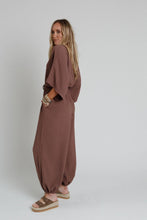 Load image into Gallery viewer, New Love-Relaxed Fit-Jumpsuit-Mocha
