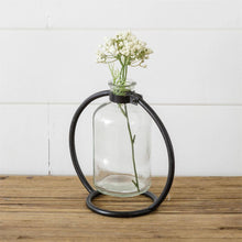 Load image into Gallery viewer, Stem Vase w/Metal Stand
