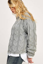 Load image into Gallery viewer, Aspen Cable Knit Sweater
