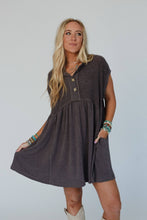 Load image into Gallery viewer, Sweet Nothings Dress - Charcoal
