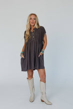 Load image into Gallery viewer, Sweet Nothings Dress - Charcoal

