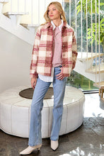 Load image into Gallery viewer, Green Plaid Shacket
