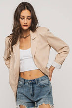 Load image into Gallery viewer, Classic Blazer- Khaki
