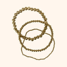 Load image into Gallery viewer, Waterproof Gold Ball Bracelets
