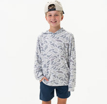 Load image into Gallery viewer, Youth Performance Hoodie - White Camo
