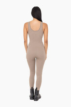 Load image into Gallery viewer, Ribbed Catsuit-Warm Grey
