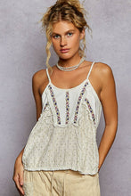 Load image into Gallery viewer, Day Dreamer Embroidery Top
