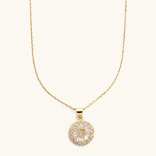 Load image into Gallery viewer, Antique Crystal- Adjustable Gold Necklace

