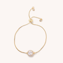 Load image into Gallery viewer, Presley Crystal Gem Slider Bracelet
