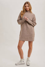 Load image into Gallery viewer, Latte Fun-Sweater Dress
