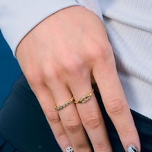 Load image into Gallery viewer, Mandy Gold Buckle Ring

