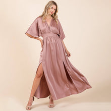 Load image into Gallery viewer, Wedding Guest-Maxi Dress-Dusty Rose
