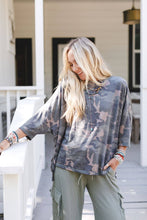 Load image into Gallery viewer, Country Girl Camo Top - Army
