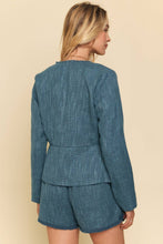 Load image into Gallery viewer, Old Money- Tweed Blazer Set
