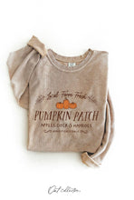 Load image into Gallery viewer, LOCAL FARM FRESH PUMPKIN PATCH Thermal Vintage Pullover
