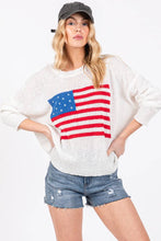 Load image into Gallery viewer, American Flag Sweater
