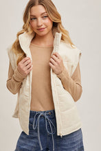 Load image into Gallery viewer, Quilted Puffer Vest-
