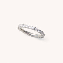 Load image into Gallery viewer, Merit Silver Crystal Ring
