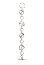 Load image into Gallery viewer, Pewter Link Chain Bracelet
