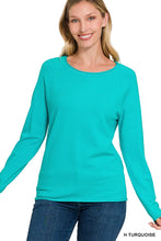 Load image into Gallery viewer, Kelly- Basic Sweater-Green
