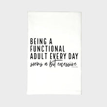 Load image into Gallery viewer, Adulting Kitchen Towel
