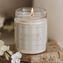 Load image into Gallery viewer, Cashmere and Vanilla Soy Candle
