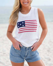 Load image into Gallery viewer, American Darlin' Flag Sweater
