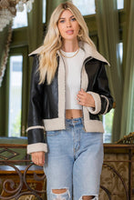 Load image into Gallery viewer, The Bomber-Faux Leather Jacket
