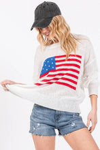 Load image into Gallery viewer, American Flag Sweater
