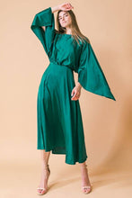 Load image into Gallery viewer, Cleopatra-Midi Dress- Emerald Green
