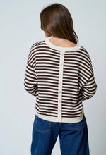 Load image into Gallery viewer, Oatmeal Button Down Sweater
