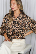 Load image into Gallery viewer, Charming Leopard Blouse
