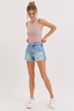 Load image into Gallery viewer, High Rise Mom Shorts

