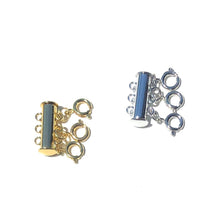 Load image into Gallery viewer, Layered Necklace Spacer-3 Clasps
