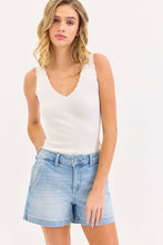 Load image into Gallery viewer, Ballpark Denim Trouser Shorts
