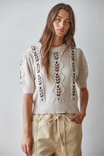 Load image into Gallery viewer, Contrast Stitch Sweater
