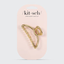 Load image into Gallery viewer, Open Shape Claw Clip-Gold
