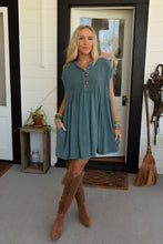 Load image into Gallery viewer, Sweet Nothings Dress -Teal
