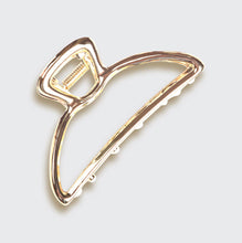 Load image into Gallery viewer, Open Shape Claw Clip-Gold
