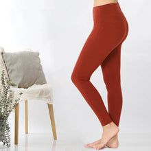 Load image into Gallery viewer, Tummy control waistband leggings
