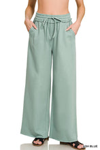 Load image into Gallery viewer, French Terry Wide Leg Sweatpants w/ Pockets - Zenana

