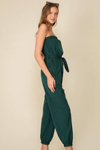 Load image into Gallery viewer, Emerald-Strapless Jumpsuit
