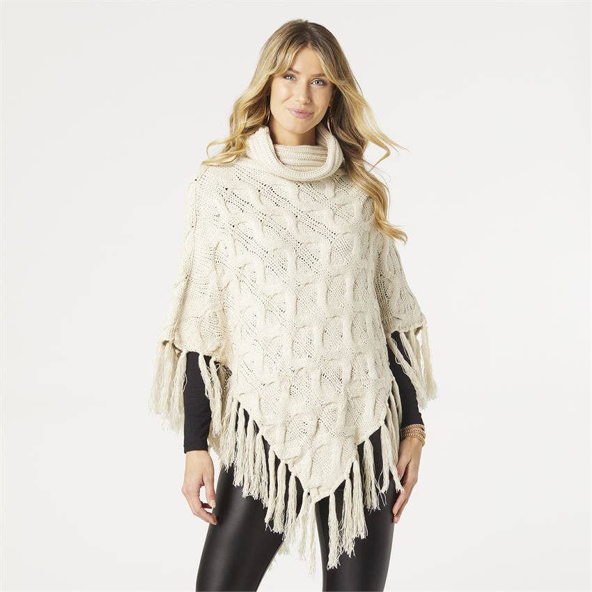 Casimir Chunky Knit Poncho