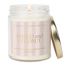 Load image into Gallery viewer, Mango and Coconut Soy Candle
