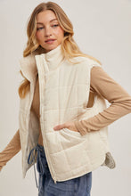 Load image into Gallery viewer, Quilted Puffer Vest-
