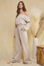 Load image into Gallery viewer, Melania One Shoulder Jumpsuit
