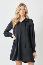 Load image into Gallery viewer, Class Act-Loose Fit Dress-Black
