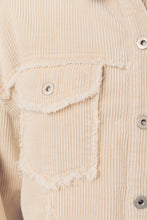 Load image into Gallery viewer, Oversized Washed Corduroy Shacket
