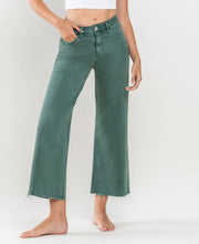 Load image into Gallery viewer, Mallard Green Raw Hem Jean
